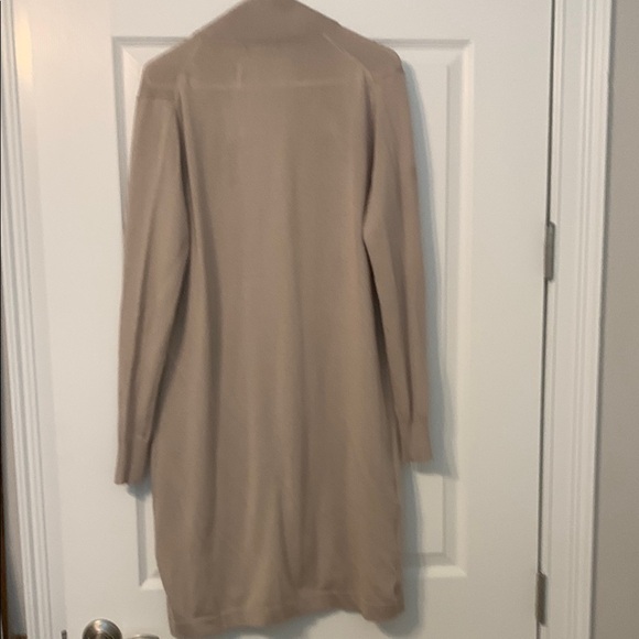 Esperanza Long Beige Sweater Cardigan - Picture 2 of 4